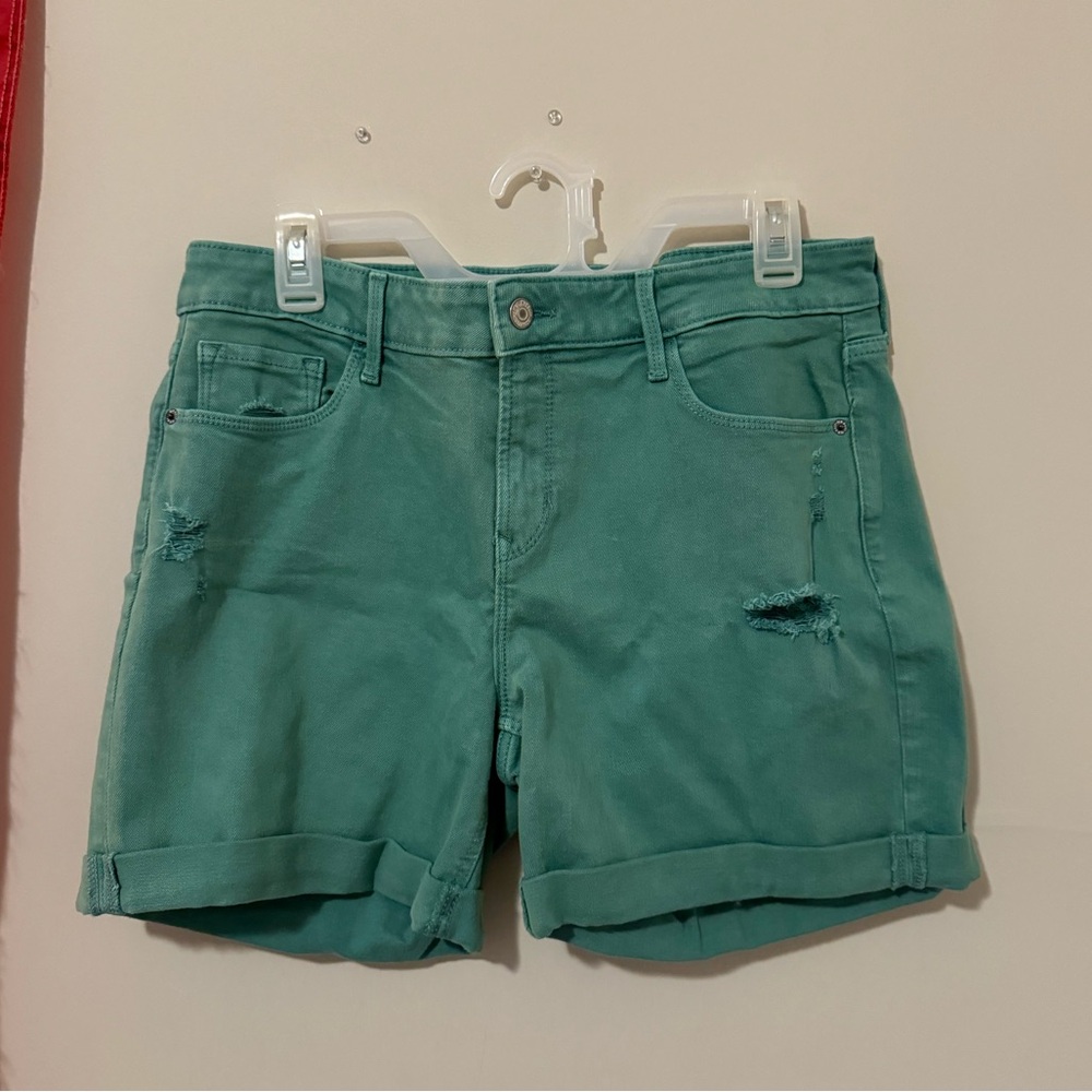 Denim Shorts | Old Navy | 10 | Green